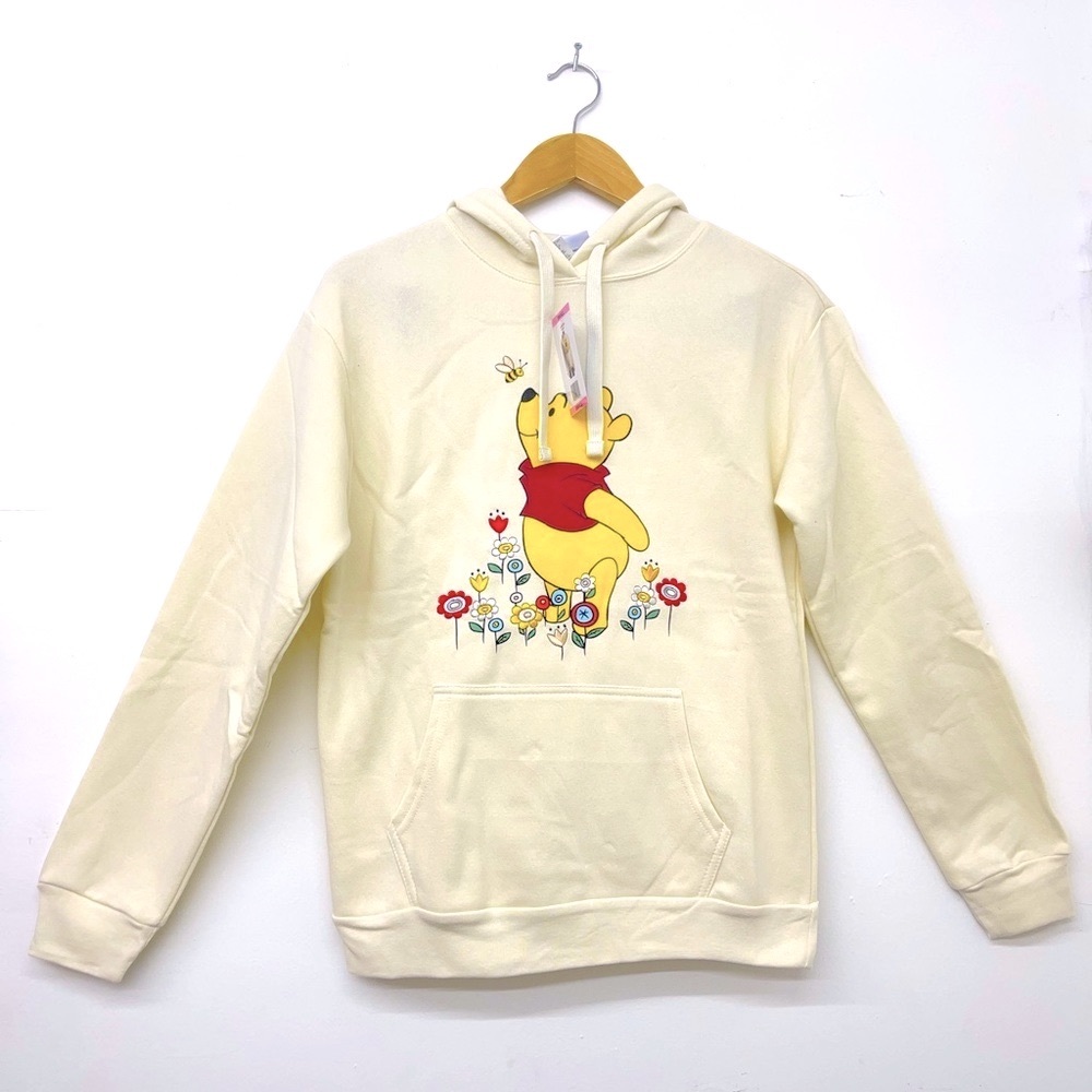 NWT Disney Embroidered Pullover  Hoodie Winnie The Pooh Various Size S M L XL XX